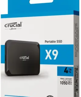 Alternative view of Crucial SSD drive X9 4TB USB-C 3.2 Gen2
