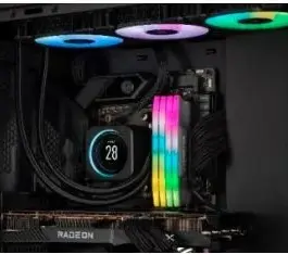 Alternative view of Corsair памет DDR5 Vengeance RGB 32GB /6000 (2x16GB) CL36 AMD