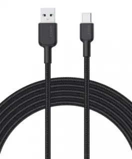 AUKEY AUKEY CB-NAC2 Nylon cab le USB C – USB A 1.8m 3