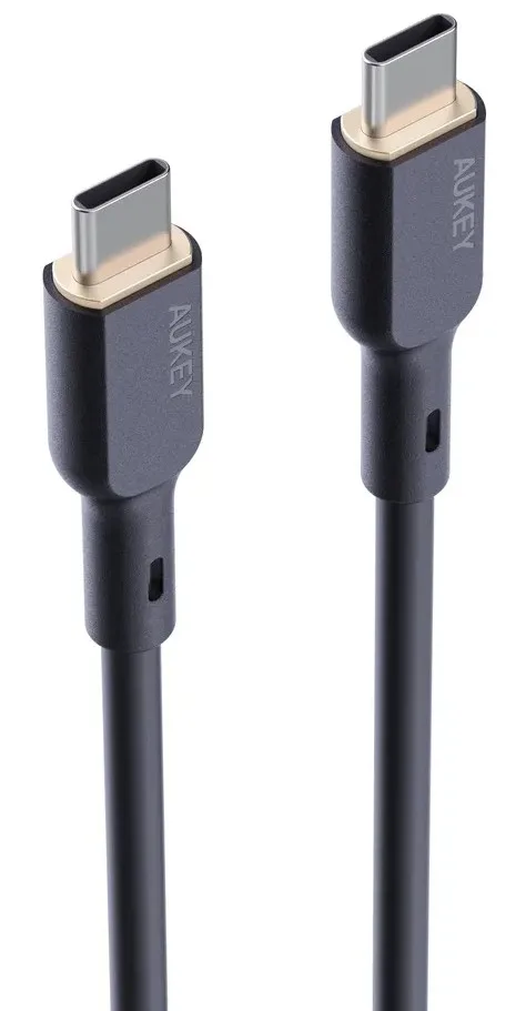 AUKEY AUKEY CB-SCC101 Silicon кабел USB C - USB C 1m - Image 2