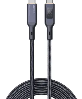 AUKEY AUKEY CB-MCC102 Nylon C able USB C – USB C 1.8m