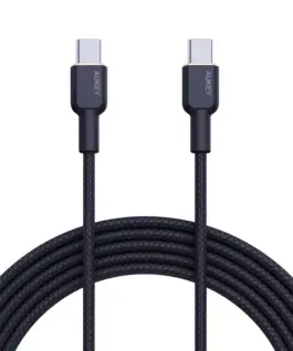 AUKEY AUKEY CB-NCC1 Nylon Cab le USB C – USB C 1m 3A