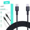 AUKEY AUKEY CB-NCC1 Nylon Cab le USB C - USB C 1m 3A