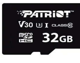 Patriot MicroSDHC card 32GB VX V30 C10 UHS-I U3