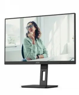 Alternative view of AOC Monitor Q27P3CV 27 inch IPS HDMIx2 DP USB-C Pivot