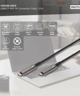 Digitus кабел за връзка AK-330160-100-S
