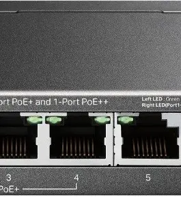 TP-LINK SG1006PP Switch 6GE (3PoE+ 1PoE++)