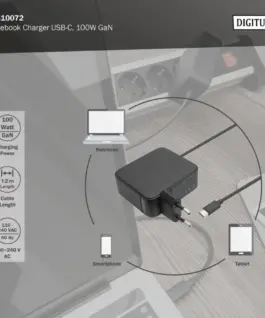 Digitus Лаптоп зарядно USB-C DA-10072
