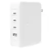 Belkin мрежово зарядно 140W 4-ports (3xC 1xA) UK EU US Plugs бял