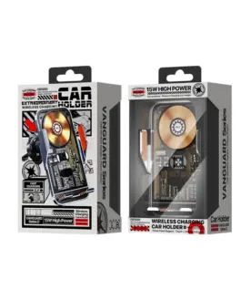 Alternative view of WEKOME Auto car holder with wireless charging 15W