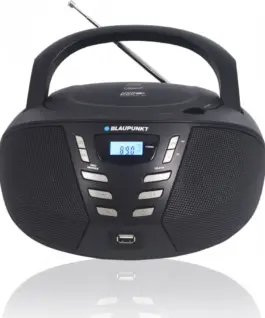 Alternative view of Blaupunkt Boombox BB7BK FM PLL CD/MP3/USB/AUX