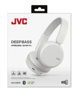 JVC слушалки JVC HA-S36 WAU бял