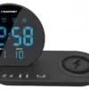 Blaupunkt FM PLL clock radio/ALARM/USB/CR85BK CHARGE/Wireless charging/Indoor/outdoor