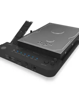 IcyBox ICY BOX IB-2913MCL-C31 M.2 NVMe SSD and HDD
