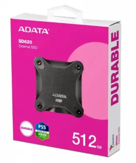 Alternative view of Adata външен SSD SD620 512G U3.2A 520/460 MB/s черен