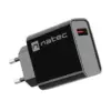 Natec USB зарядно Ribera 1x USB-A черен