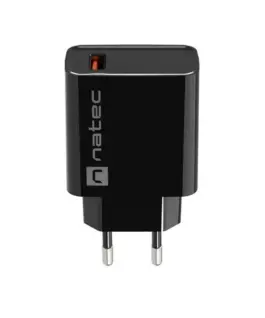 Natec USB зарядно Ribera 1x USB-A черен