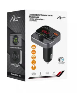 Alternative view of ART ART FM MP3 car transmitter with BT,USB FM-84B