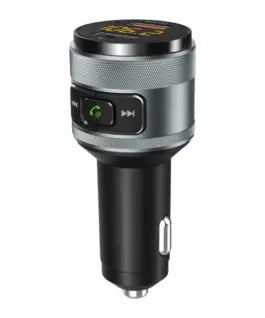 Alternative view of ART ART FM MP3 car transmit ter with BT, USB FM-57