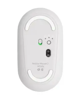 Logitech Wireless мишка M350s 910-007013 tonal бял