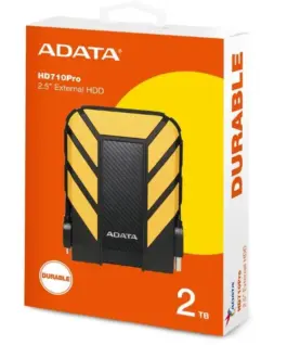 Adata HDD DashDrive Durable HD710 2TB 2.5 USB3.1 жълт