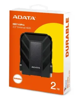 Adata HDD DashDrive Durable HD710 2TB 2.5 USB3.1 черен