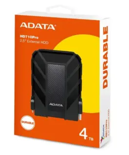 Adata HDD DashDrive Durable HD710 4TB 2.5 USB3.1 черен