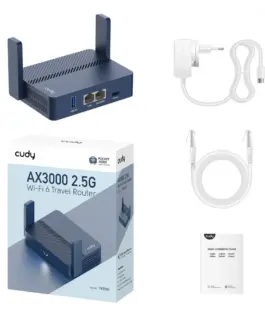 Cudy Router TR3000 VPN Travel AX3000