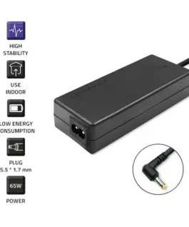 Qoltec Power адаптер for Acer 65W 19V 3.42A 55 1.7