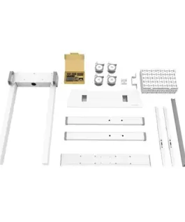 Neomounts Floor stand FL55-875WH1 55-100cali 110kg 100×100-800×600 h:111-176cm