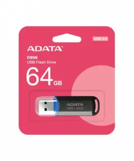 Adata Pendrive C906 64GB USB2.0 черен