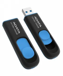 Adata Pendrive UV128 128GB USB3.2 черен-blue