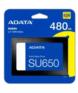 Adata Drive SSD Ultimate SU650 480GB 2.5 S3 3D TLC Retail