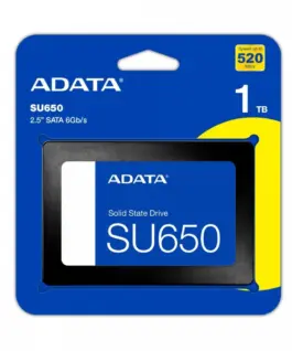 Adata SSD drive Ultimate SU650 1TB 2.5 inch S3 3D TLC Retail