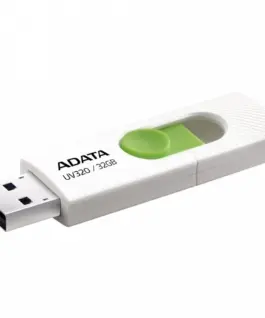 Alternative view of Adata Pendrive UV320 32GB USB3.2 бял-зелен
