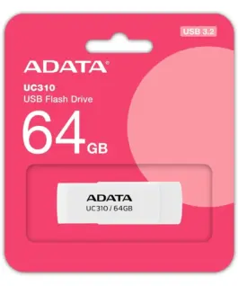 Alternative view of Adata Pendrive UC310 64GB USB3.2 бял
