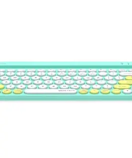 Alternative view of A4 Tech Keyboard FStyler FBK30 Avocado 2.4GHz + BT (silent)