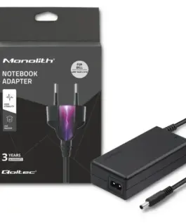 Qoltec Power адаптер for Dell 45W | 19.5V | 2.31A | 4.5 * 3.0 + pin