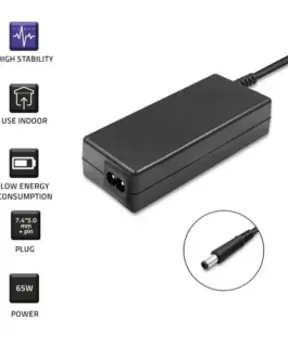 Qoltec Power адаптер for Dell 65W | 19.5V | 3.34A | 7.4 * 5.0 + pin
