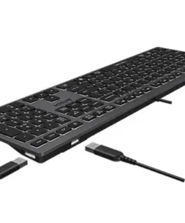 Alternative view of A4 Tech Keyboard FStyler FX60H (бял Backlit)