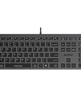 A4 Tech Keyboard FStyler FX60H (бял Backlit)