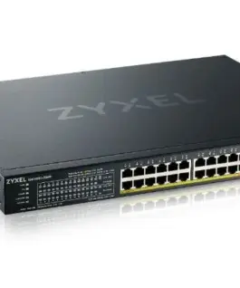 Alternative view of Zyxel Switch XMG1930-30HP, 24-port 2.5GbE Smart Managed Layer 2 PoE 700W 22xPoE+/8xPoE++ Switch with 4 10GbE and 2 SFP+ Uplink