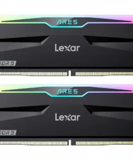 Alternative view of Lexar DDR5 ARES RGB Gaming 32GB(216GB)/7200 черен
