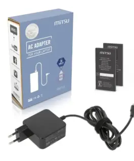 Mitsu Лаптоп power зарядно адаптер 45W USB type C USB-C 5V-9V-12V-15V/3A 20V/2.25A