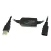 LogiLink удължителен кабел USB 2.0 черен 10m
