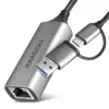 AXAGON ADE-TXCA USB-A/C 3.2 Ge n 1 LAN адаптер 1Gbit