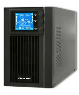 Qoltec UPS On-line Pure Sine Wave 1kVA 800W LCD USB