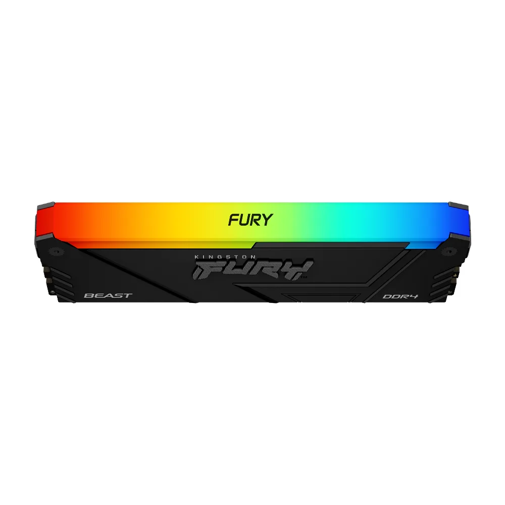 Памет за компютър Kingston FURY Beast Black RGB 8GB DDR4 3200MHz CL16 - Image 3