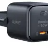 AUKEY AUKEY PA-B1L черен Omni a II Mini мрежово зарядно