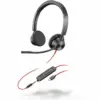 POLY Headset черенwire 3325 ST MS USB-C 3.5mm 8X222A